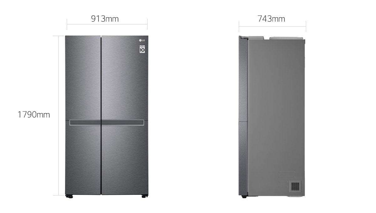 lg double fridge