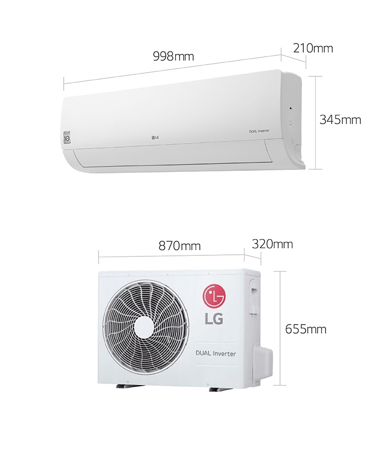 Lg Dualcool 2 Ton Split Ac With Heating Unit Lg Uae