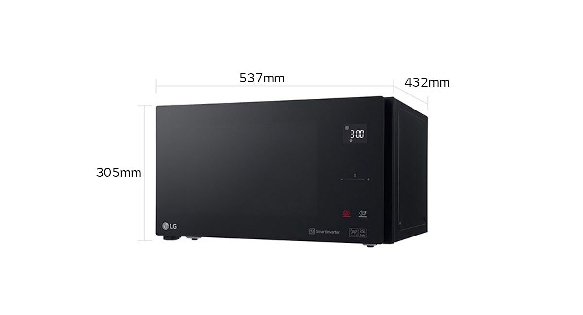 lg 42l electronic grill microwave black mh8265dis