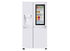 Lg Slim French Door Fridge Instaview Door In Door Matte Black Stainless Steel Hygiene Fresh Thinq Lg Uae