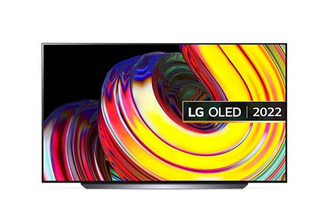 LG OLED TV 55 Inch CS Series - 4K Cinema HDR, front view, OLED55CS6LA