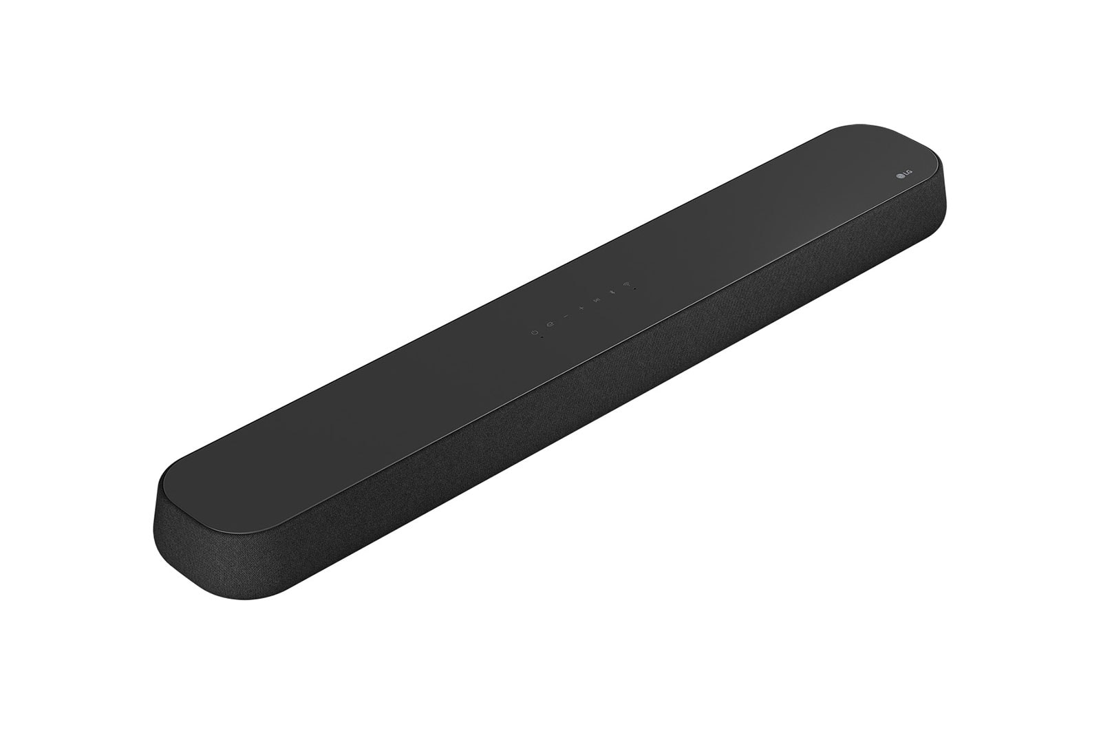 LG Soundbar SE6S for TV with Dolby Atmos, 45 degree side angle view of Soundbar, SE6S