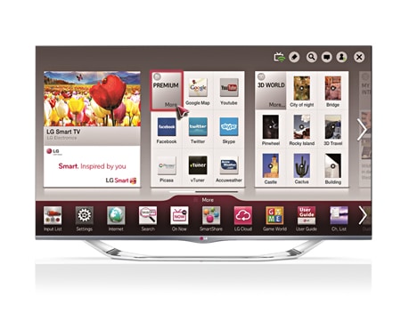 LG 42 inch CINEMA 3D Smart TV LA741V, 42LA741V