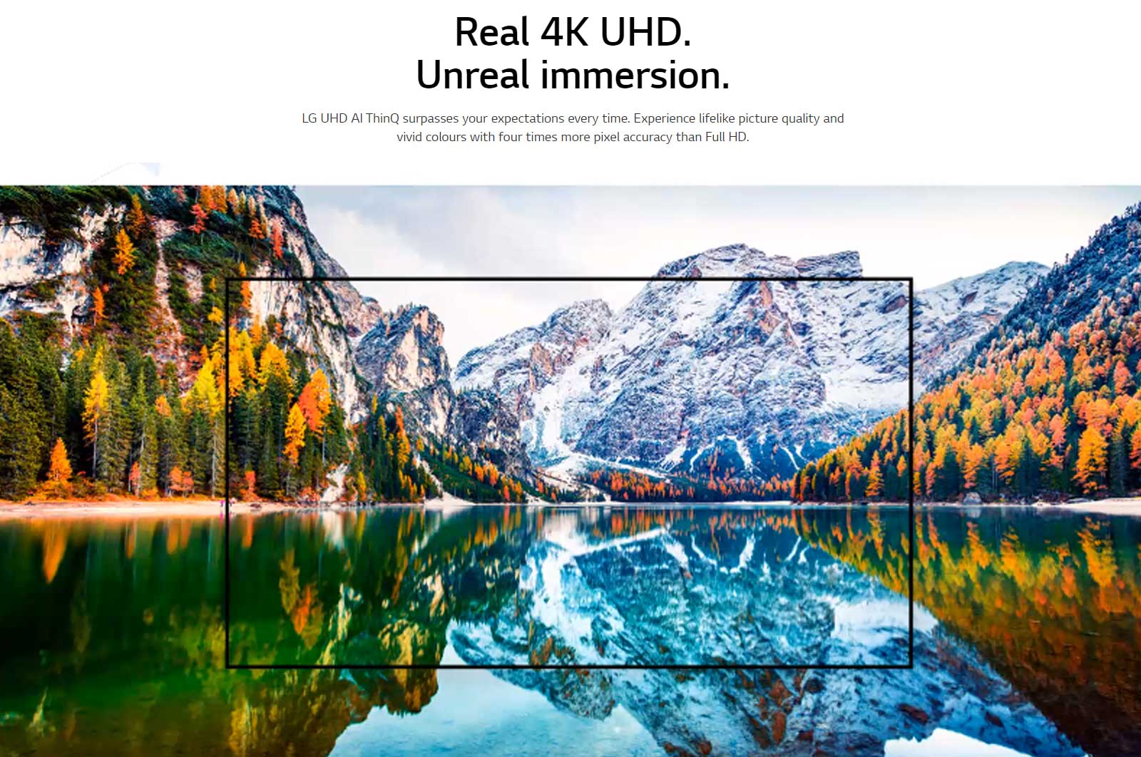 LG 65 inch TV - Best 4K Ultra HD HDR LED TV | LG UAE