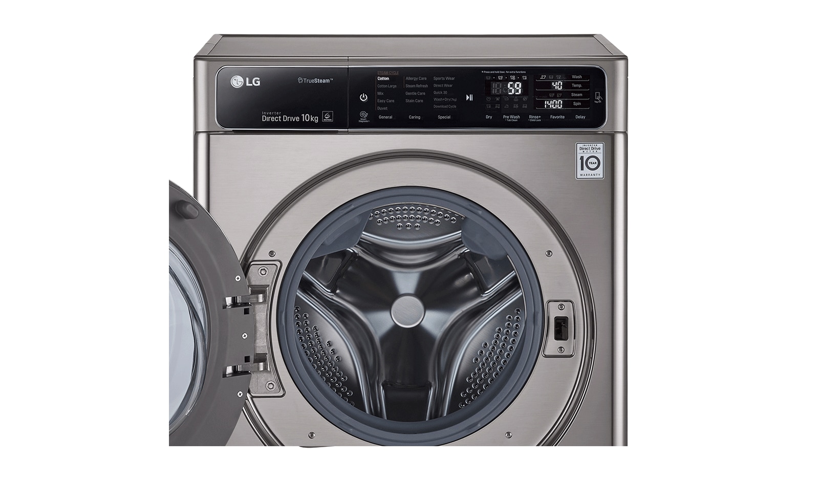 Gentle care deals lg washing machine