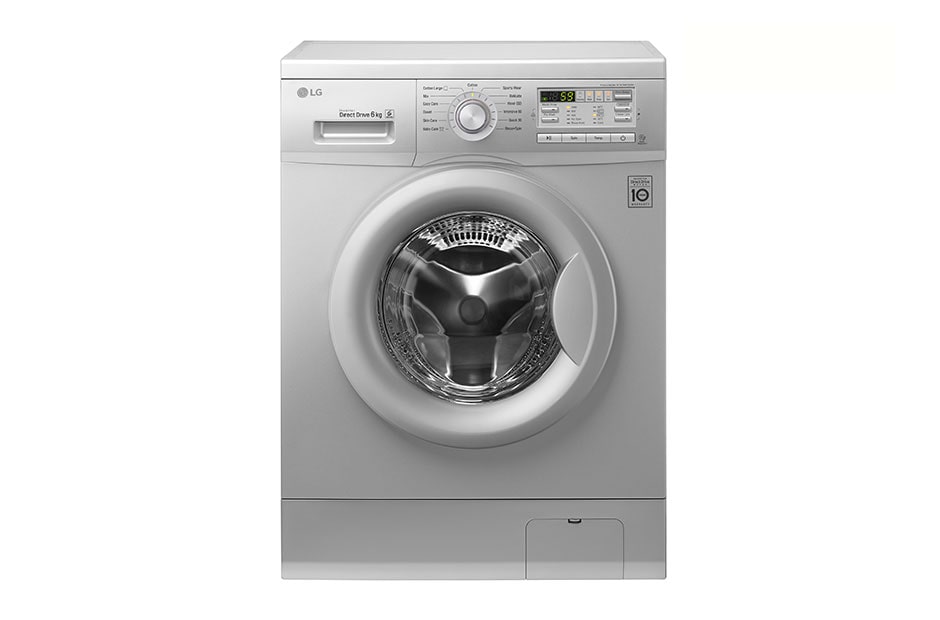 LG 6KG FRONT LOAD WASHING MACHINE, F10B8NDP2