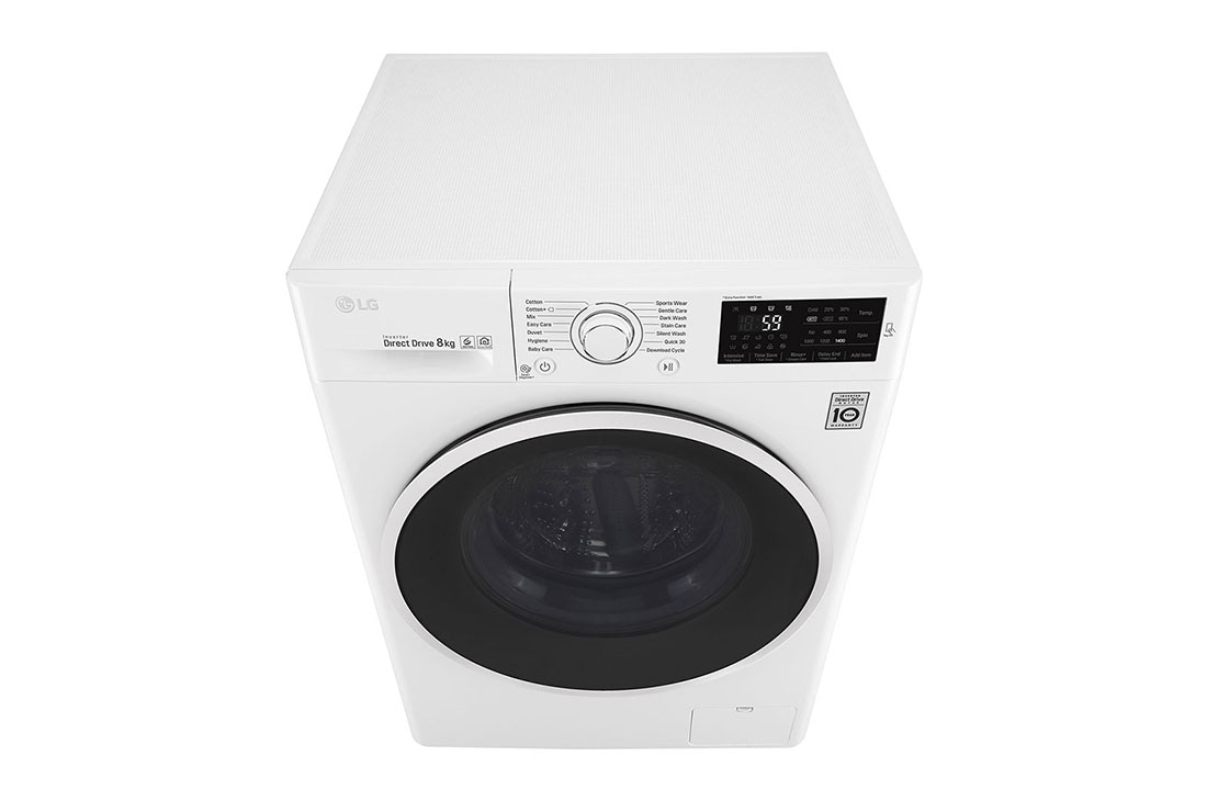 Lg Front Load Washer 8 Kg 6 Motion Direct Drive Add Item Smart Diagnosis Lg Uae