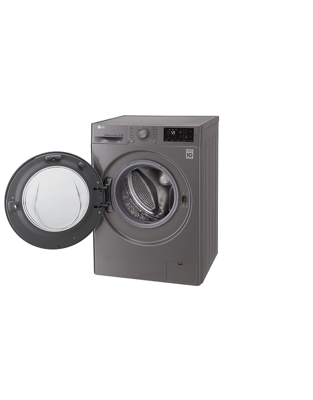 LG Front Load Washer, 7 Kg, 6 Motion Direct Drive, Add Item, Smart