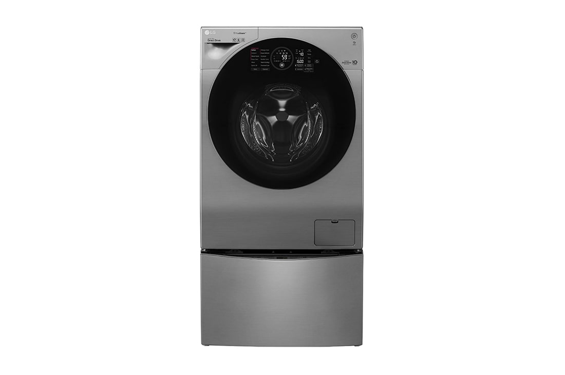 LG TWINWash™, Washer & Dryer, 12.5 / 7 Kg, 6 Motion Direct Drive, TrueSteam™, ThinQ, FH4G1JCHP6N_F8K5XNK4