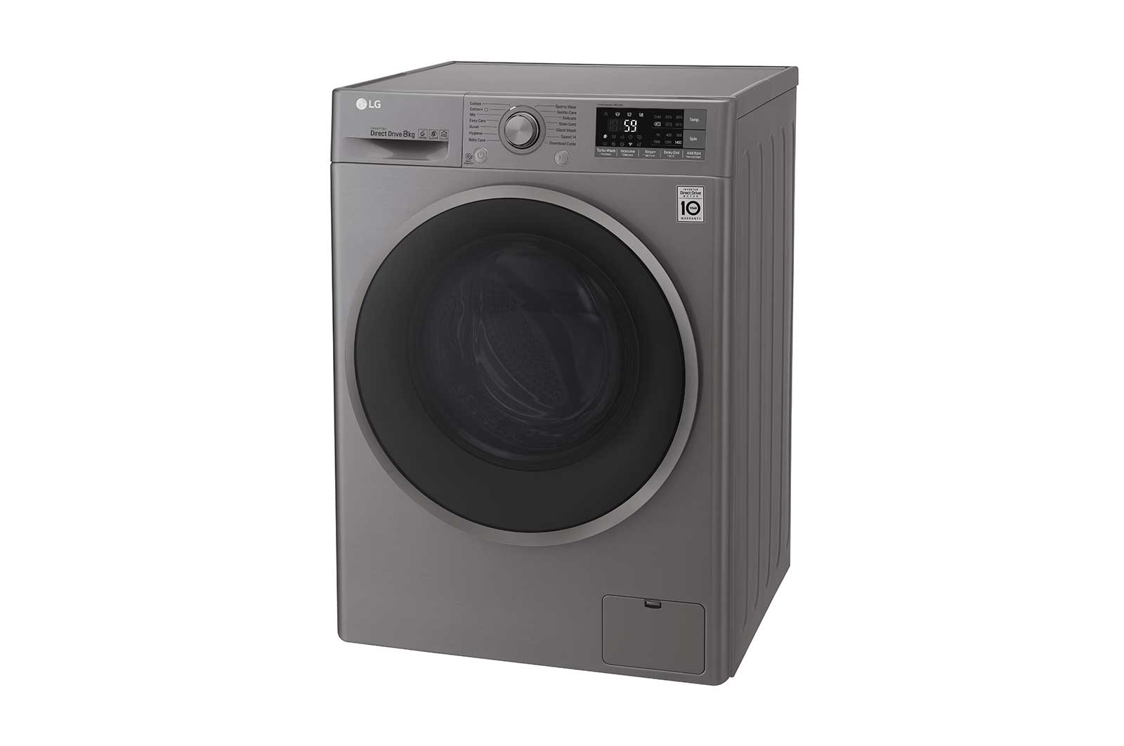 LG Front Load Washer, 9 Kg, 6 Motion Direct Drive, Add Item, Smart