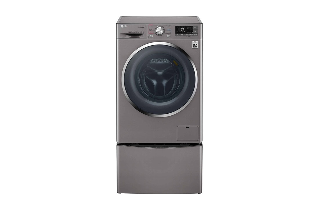 LG TWINWash™, Washer & Dryer, 12 / 7 Kg, 6 Motion Direct Drive, TrueSteam™, ThinQ, F4J8JHP2SD_F8K5XNK4