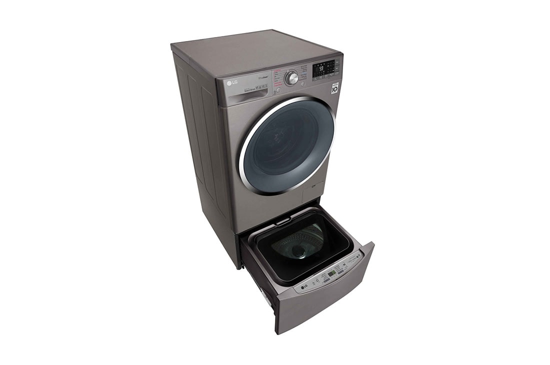 Lg Lg Twinwash Washer Dryer 12 5 7 Kg 6 Motion Direct Drive Truesteam Thinq Lg Uae