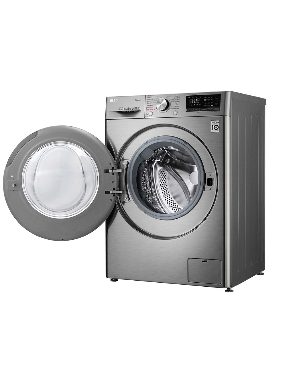 LG Vivace Washer, 9 Kg, Bigger Capacity, AI DD, Steam, ThinQ, F4V5VYP2T