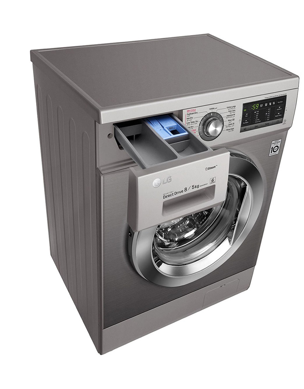 Washer &amp; Dryer 8/5 Kg, 6 Motion Direct Drive | LG UAE