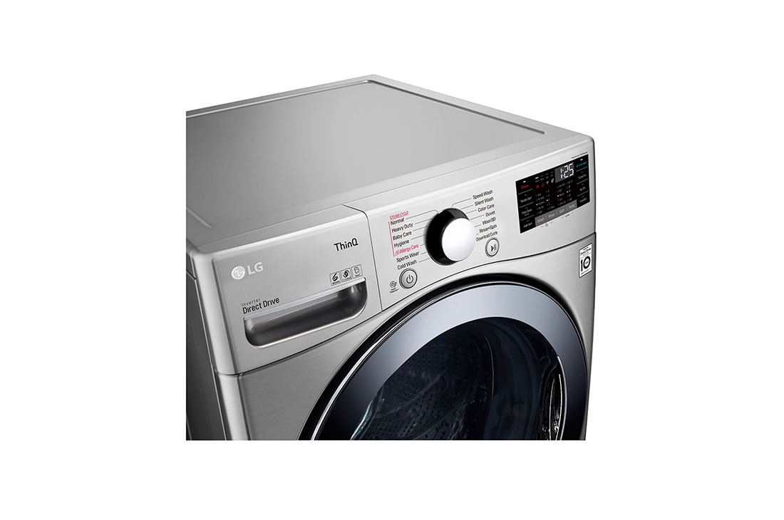 Lg Twinwash Washer Dryer 21 5 10 Kg 6 Motion Direct Drive Turbowash360 Steam Thinq Buy Online Lg Lg Uae