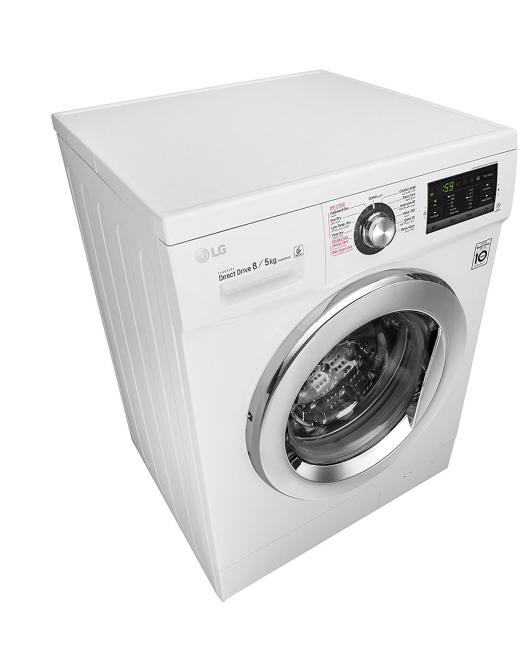 LG Washer &amp; Dryer, 8 /5 Kg, 6 Motion Direct Drive, Steam Technology