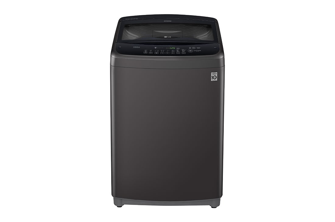 LG 12kg Top Load Washing Machine, Black, T1866NEHT2, T1866NEHT2