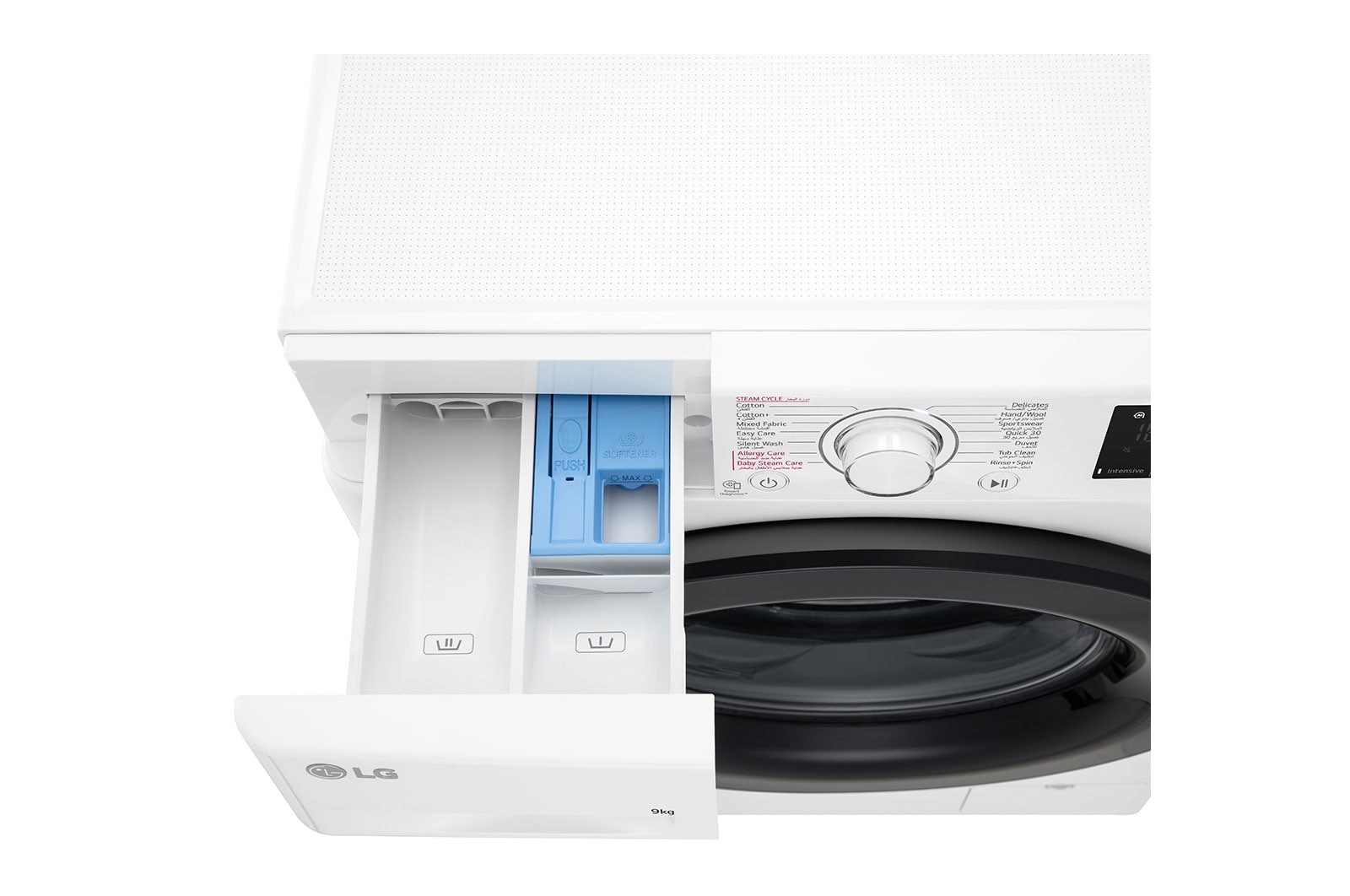 LG 2023 Vivace Washing Machine 9kg, White | LG UAE