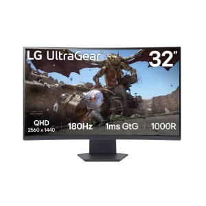 LG UltraGear gaming monitor front view