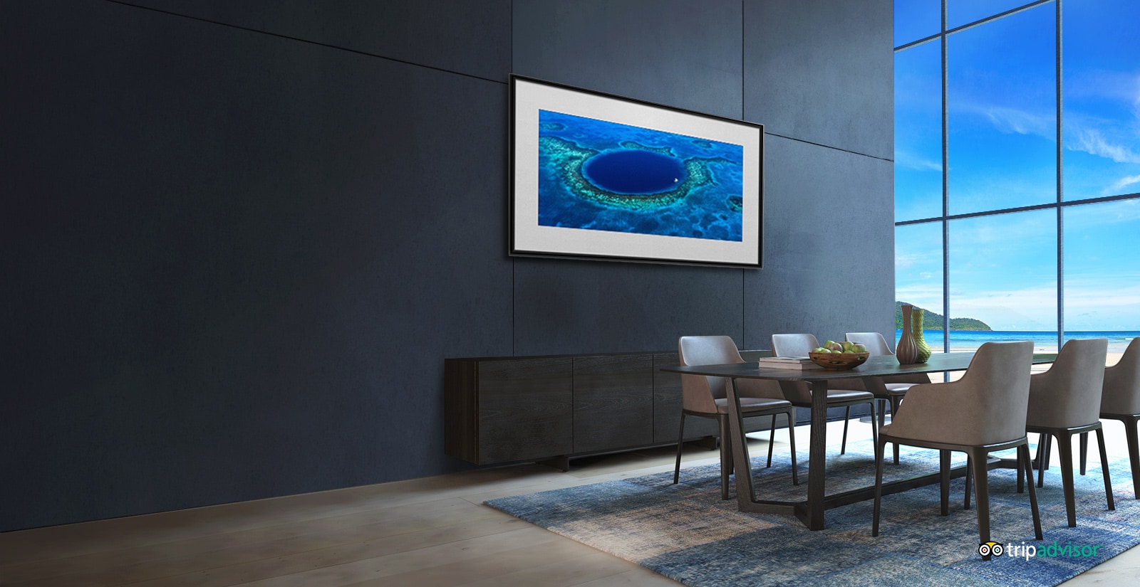 Lg سلاسل تلفزيون Super Uhd مقاس 65 بوصة Sk8000 من Lg شاشة Nanocell تلفزيون 4k Hdr Led الذكي W Thinq Ai Lg الإمارات