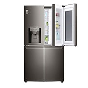 LG ثلاجة سمارت للبيع، ثلاجة إل جي إنستافيو، ثلاجة باب زجاج، ثلاجة بأربعة أبواب، فولاذ مقاوم للصدأ باللون الأسود، ™+Hygiene FRESH، تقنية GR-X39FMKHL، ™ThinQ, GR-X39FMKHL, GR-X39FMKHL, thumbnail 15