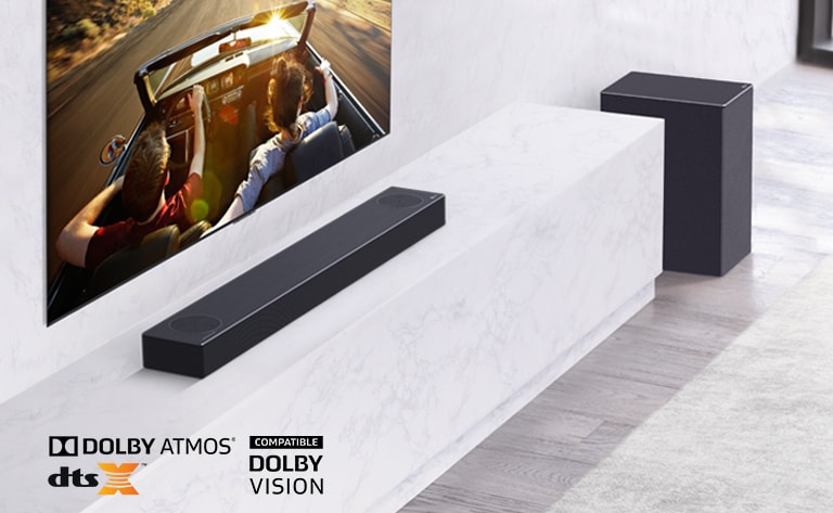 LG SN7Y 3.1.2 Audio & Dolby Atmos® Channel Bar | LG West 380W High Africa Res Sound with