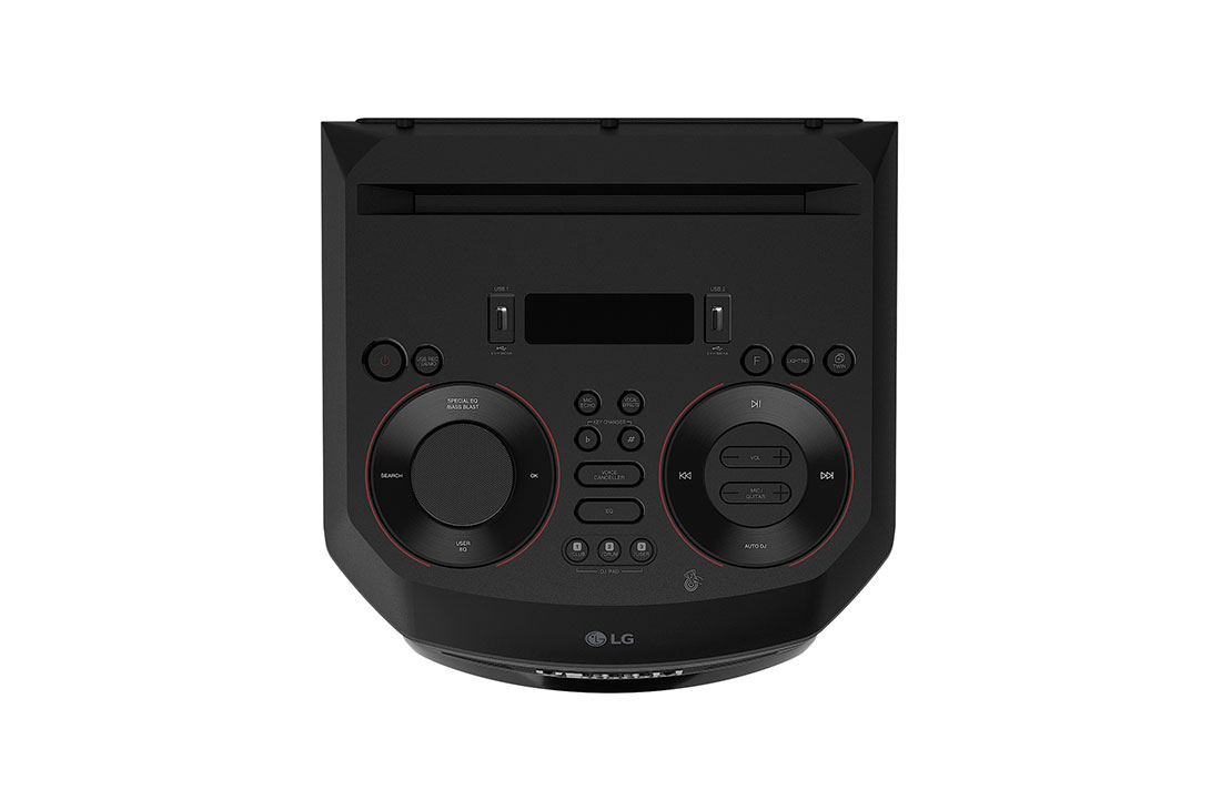 Altavoz - LG RNC7 XBOOM, Bluetooth, 500W, Mesa DJ, Iluminación LED, Negro