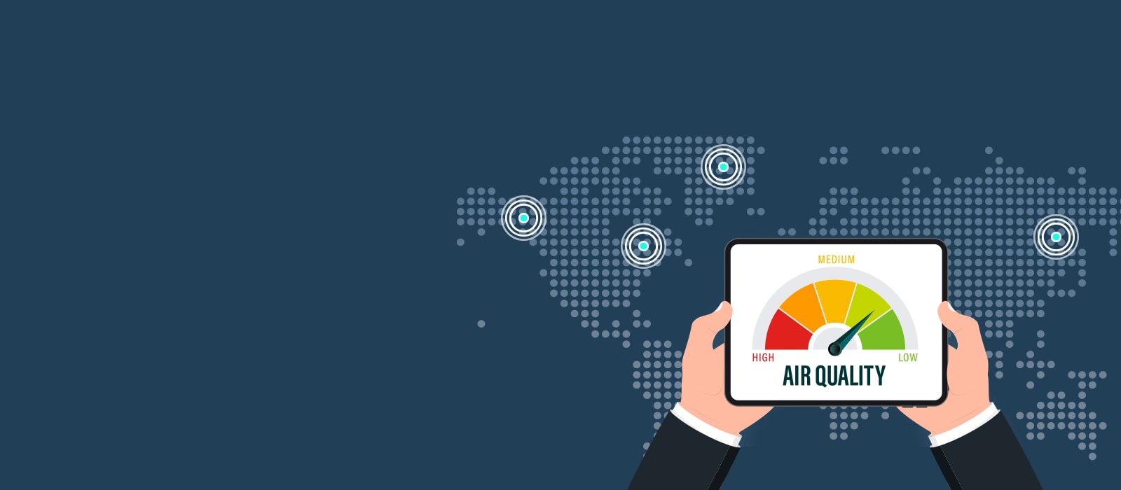 Overview of global indoor air quality standards, including WHO guidelines and ISO regulations, highlighting LG’s HVAC solutions designed to meet these standards