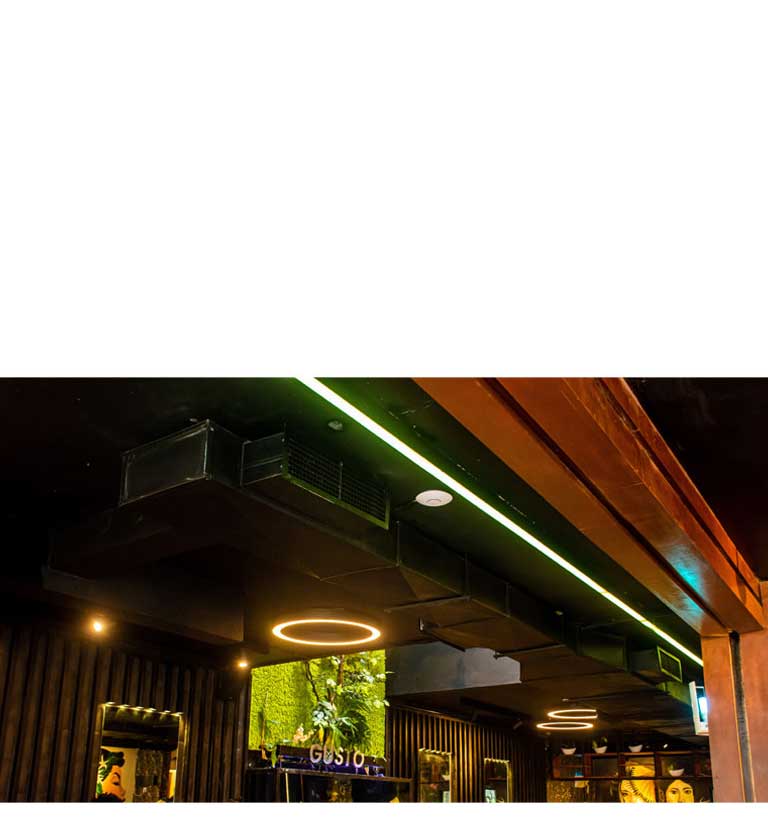 Enhancing Dining Comfort at Gusto Restaurant with LG Air Conditioning Solutions