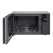 LG Microwave Oven, 25litres, Silver, Smart Inverter with 10year warranty, Smart Auto Cook, Full Glass Touch/Dual Control, LED Lighting, Front-Open-view, MS2595CIS, thumbnail 8