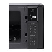 LG Microwave Oven, 25litres, Silver, Smart Inverter with 10year warranty, Smart Auto Cook, Full Glass Touch/Dual Control, LED Lighting, Detail-2-view, MS2595CIS, thumbnail 8