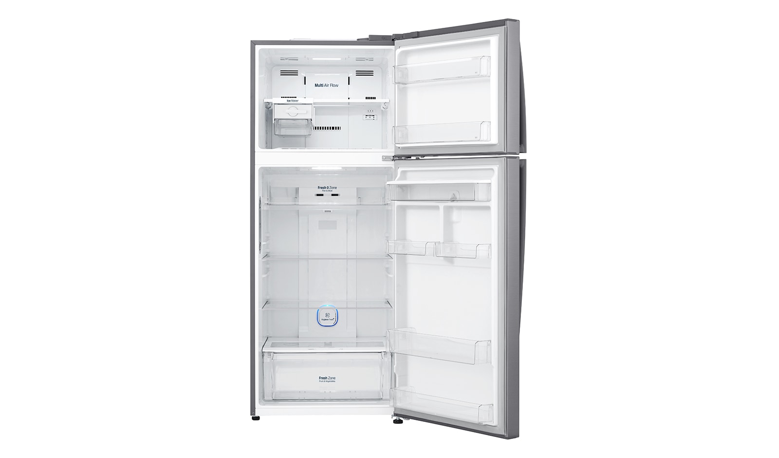 Shop LG Top Freezer Refrigerator with Door-in-Door | LG GC-F582HLHU ...