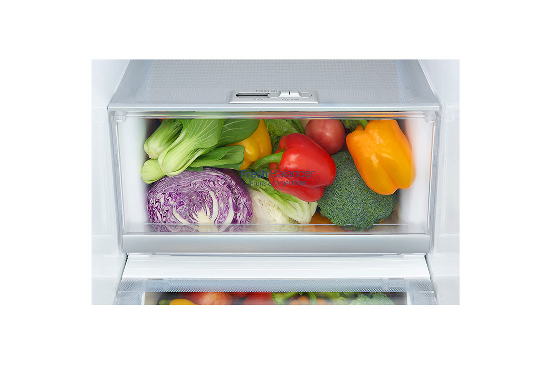 Refrigerateur side by side LG 668litres GC-X247CSAV Knock Knock insta view