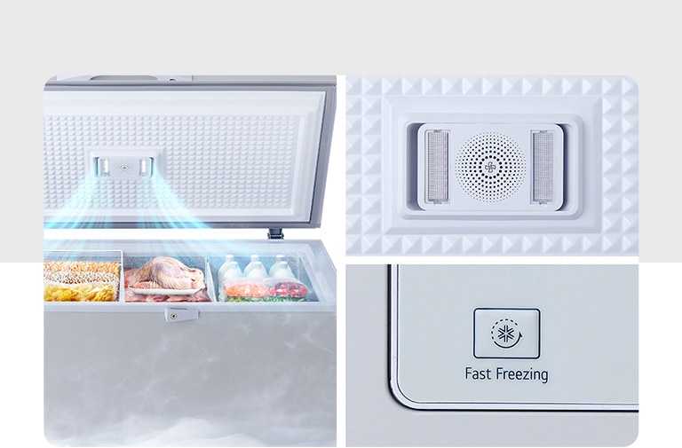 345L Big Size Chest Freezer | Fast Freezing | LG Africa