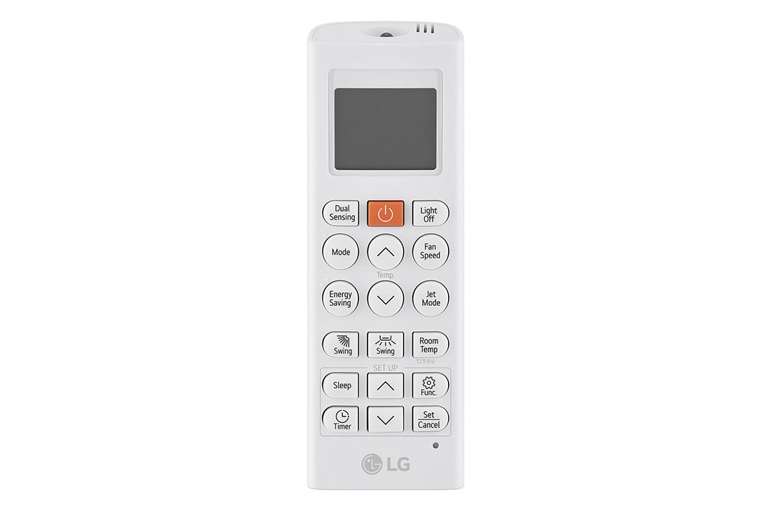 Lg jet hot sale cool remote control