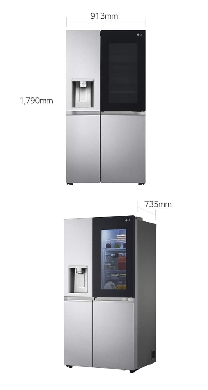 lg 674 litre refrigerator