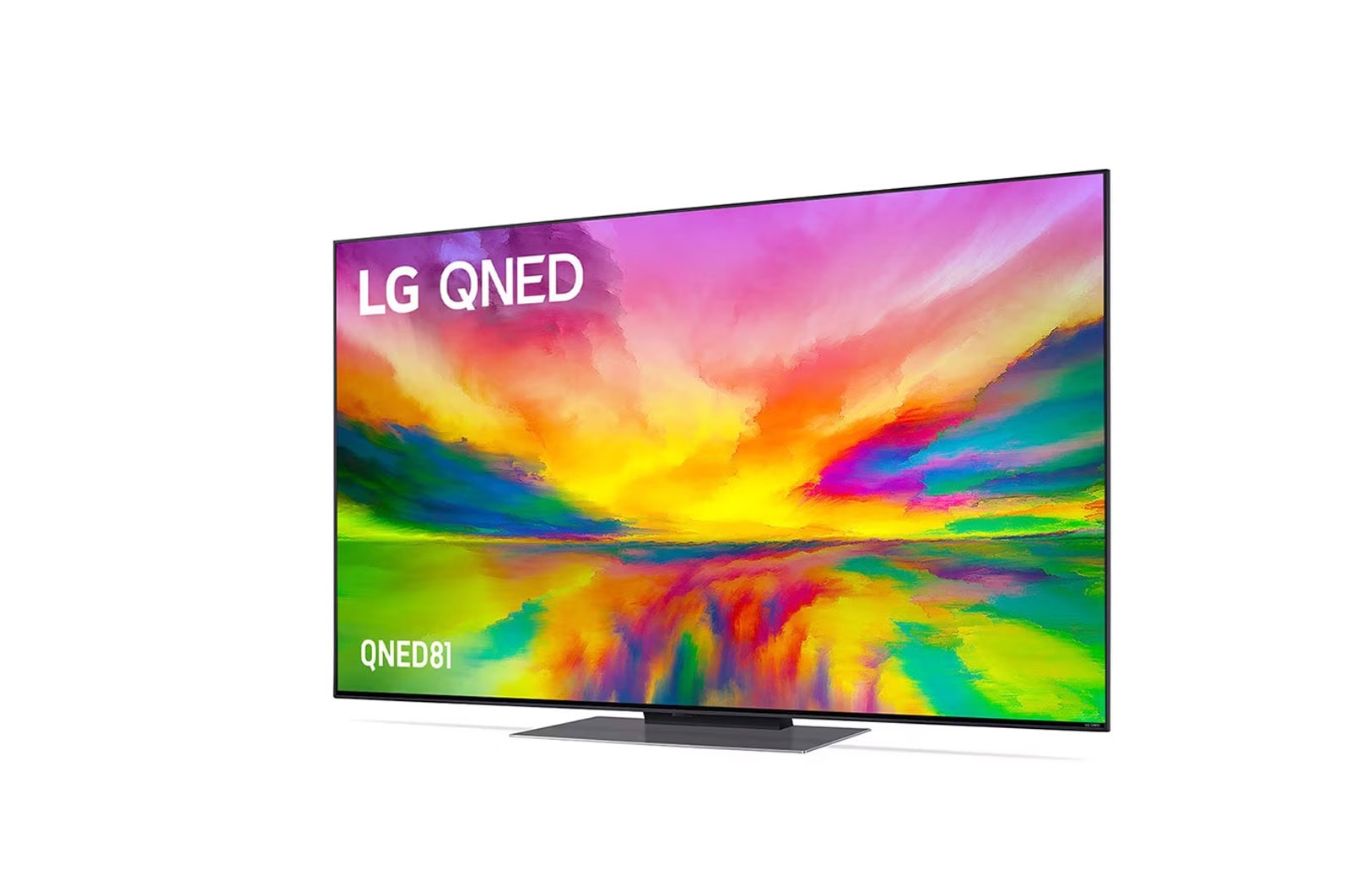 LG, Colour Technology QNED TV, 55 inch QNED81R series, WebOS Smart AI ThinQ, Magic Remote, AI Picture Pro, AI Sound Pro (5.1.2ch), 2023 New, Right_View, 55QNED816RA