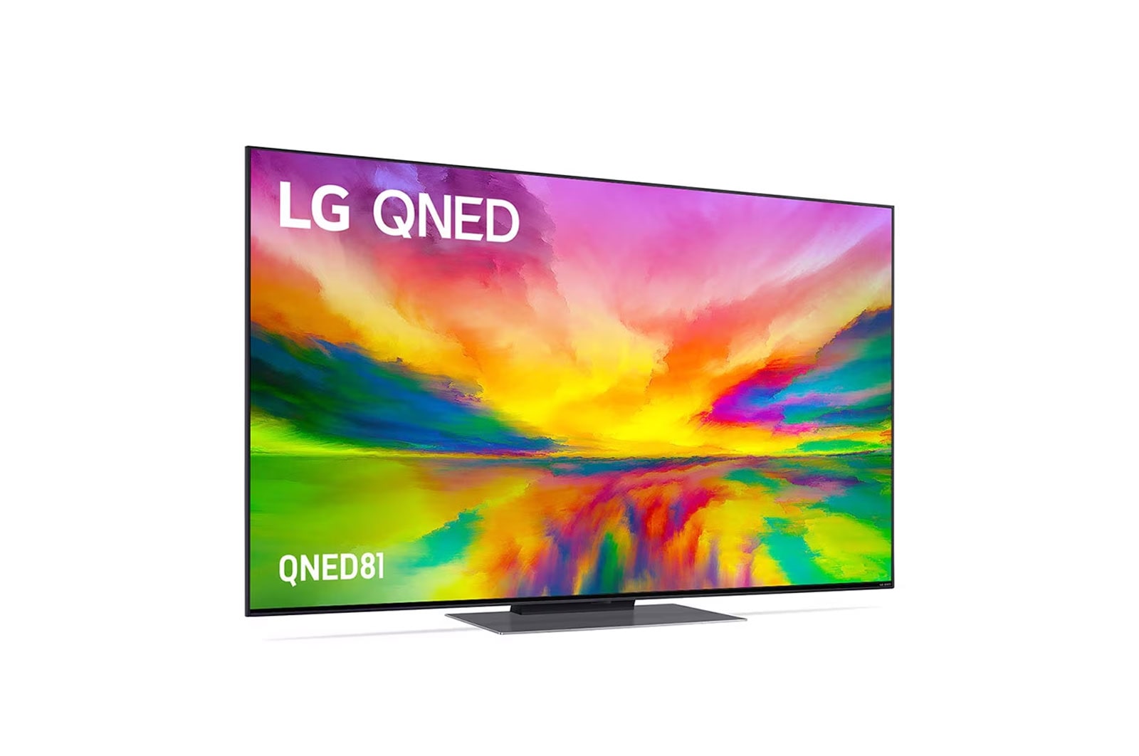 LG, Colour Technology QNED TV, 55 inch QNED81R series, WebOS Smart AI ThinQ, Magic Remote, AI Picture Pro, AI Sound Pro (5.1.2ch), 2023 New, Left_View, 55QNED816RA
