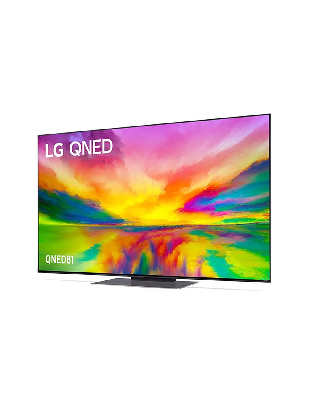 LG, Colour Technology QNED TV, 55 inch QNED81R series, WebOS Smart AI ThinQ, Magic Remote, AI Picture Pro, AI Sound Pro (5.1.2ch), 2023 New, Right_View, 55QNED816RA