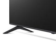 LG UHD UR78 75 inch 4K Smart TV, 2023, close-up view of pole, 75UR78006LL, thumbnail 8