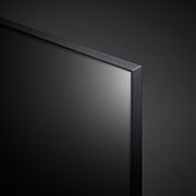 LG UHD UR78 75 inch 4K Smart TV, 2023, close-up view of edge, 75UR78006LL, thumbnail 8