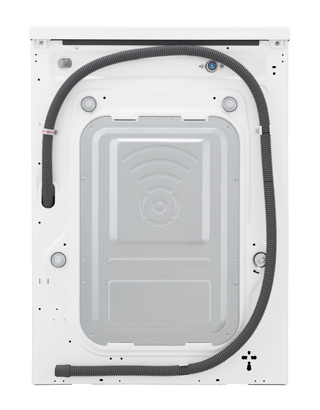 LG Front Load (Wash & Dry) Washine Machine 8/5kg, White, Inverter Direct Drive Motor, TurboWash, TrueSteam, Smart Diagnosis, F4J6TMP0W