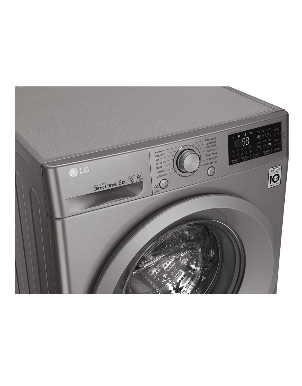 LG 6KG Front Load (Wash Only) Washing Machine - F2J5NNP7S