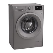 LG Front Load (Wash Only) Washine Machine 6kg, Silver, Inverter Direct Drive Motor, 6 Motion DD, Smart Diagnosis, F2J5NNP7S, thumbnail 12
