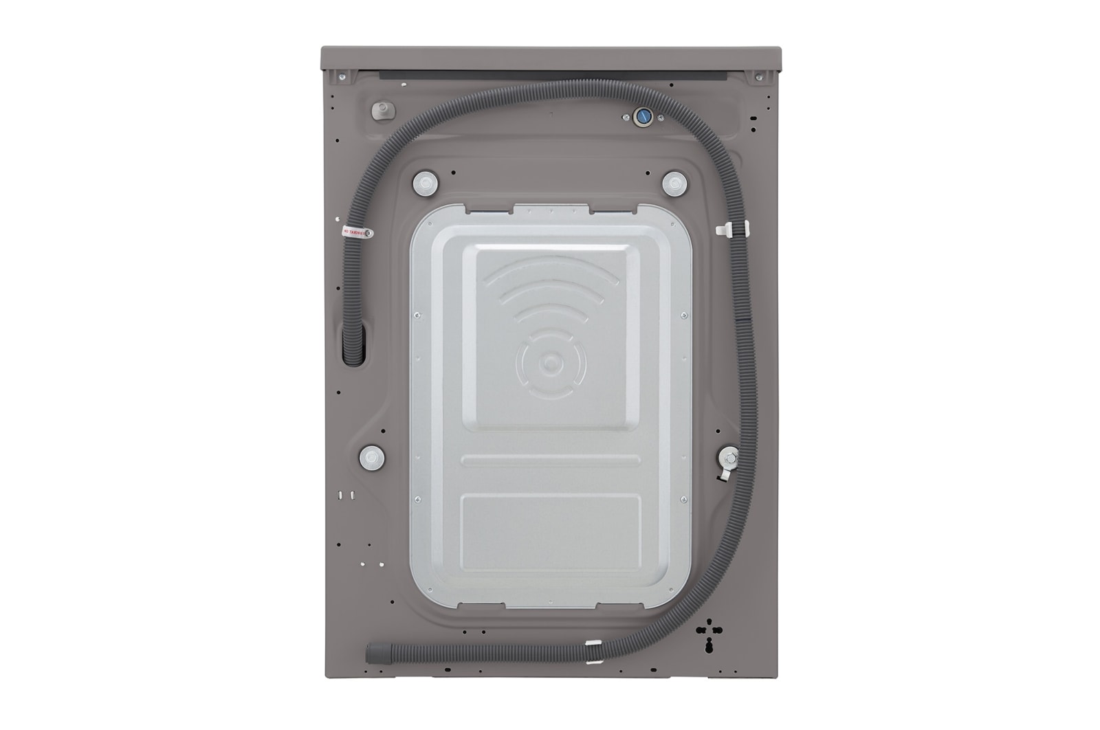 LG Front Load (Wash Only) Washine Machine 6kg, Silver, Inverter Direct Drive Motor, 6 Motion DD, Smart Diagnosis, F2J5NNP7S