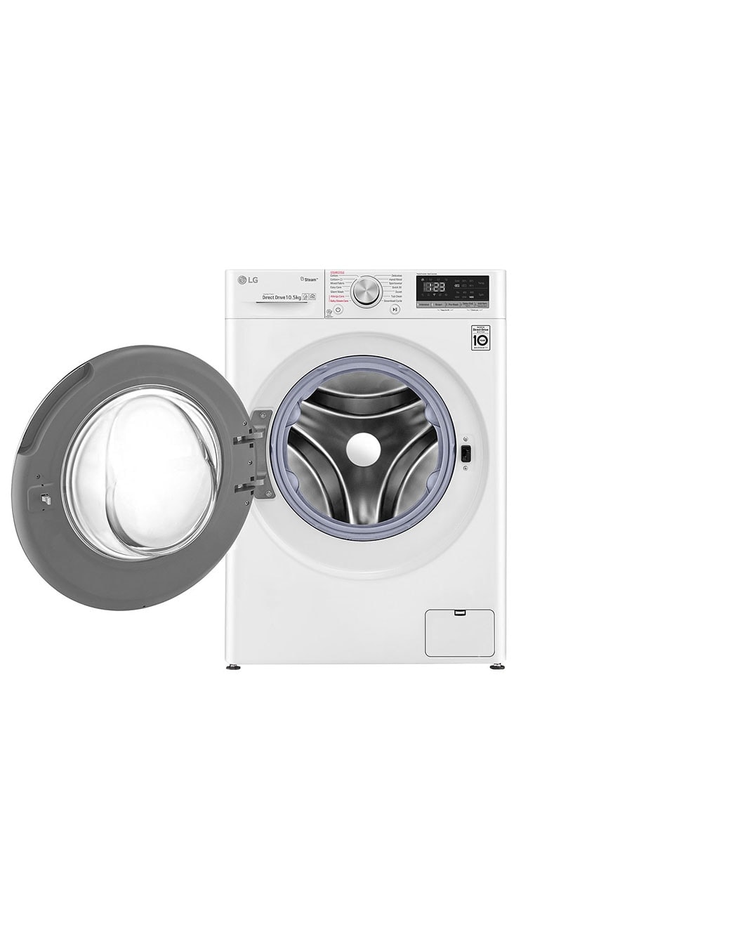 LG 10.5Kg Washer | AI DD | Steam™ (Allergy Care), F4V5RYP0W, F4V5RYP0W