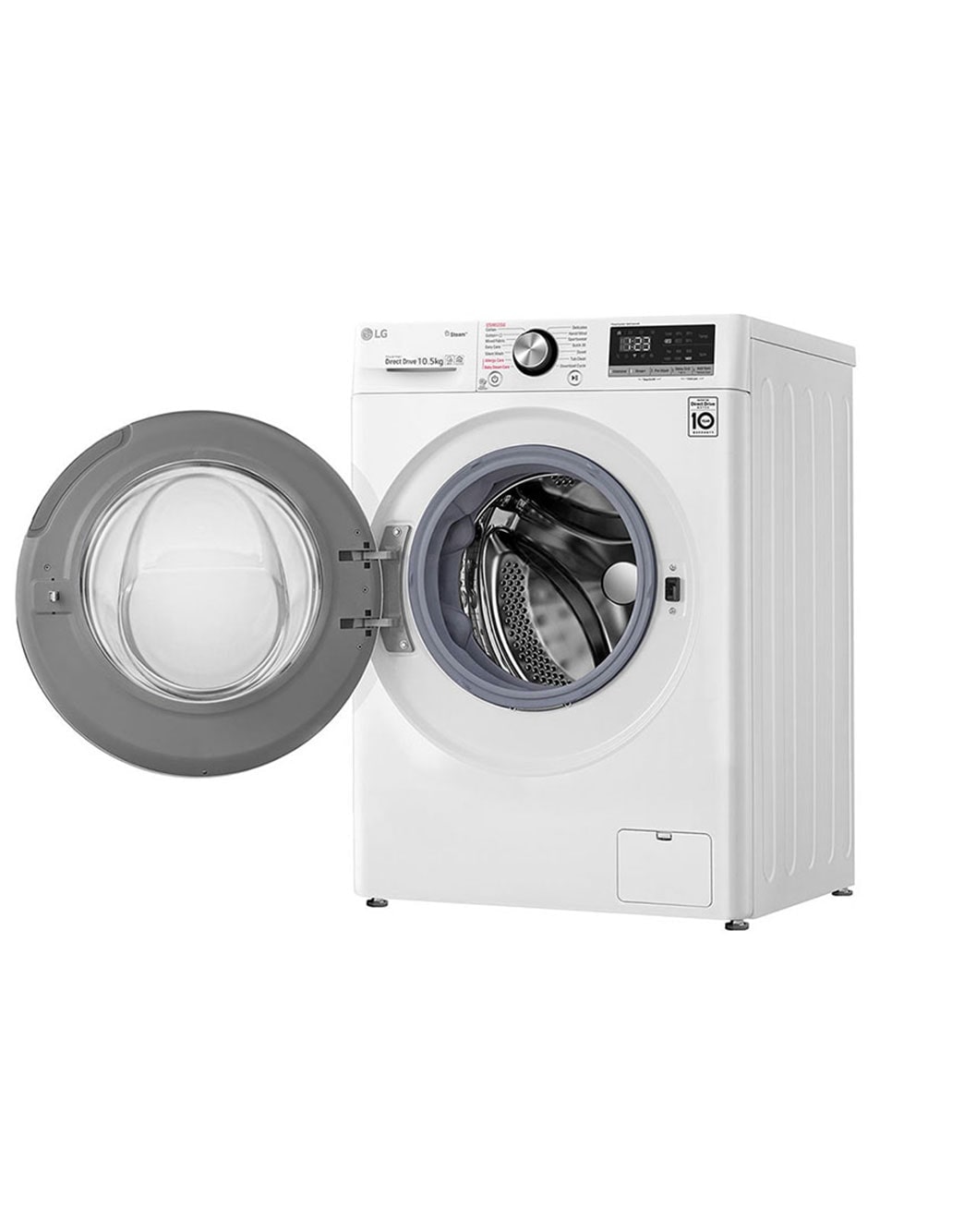 LG 10.5Kg Washer | AI DD | Steam™ (Allergy Care), F4V5RYP0W, F4V5RYP0W