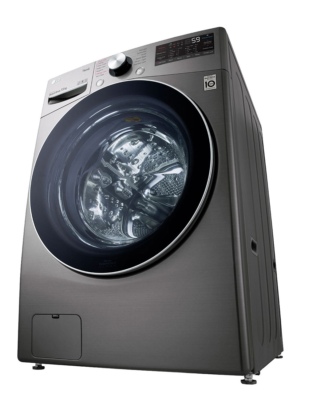 Lg 15kg Steamer Front Load Washer Turbowash Lg Africa 3569