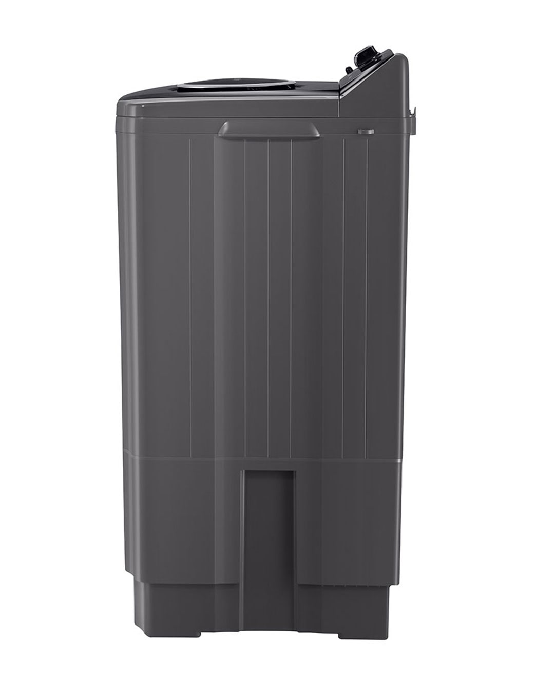LG Twin Tub Washing Machine 15KG Wind Jet Dry, Roller Jet, 3 Wash Programs, Black Color, Side vie, P1561RWNT