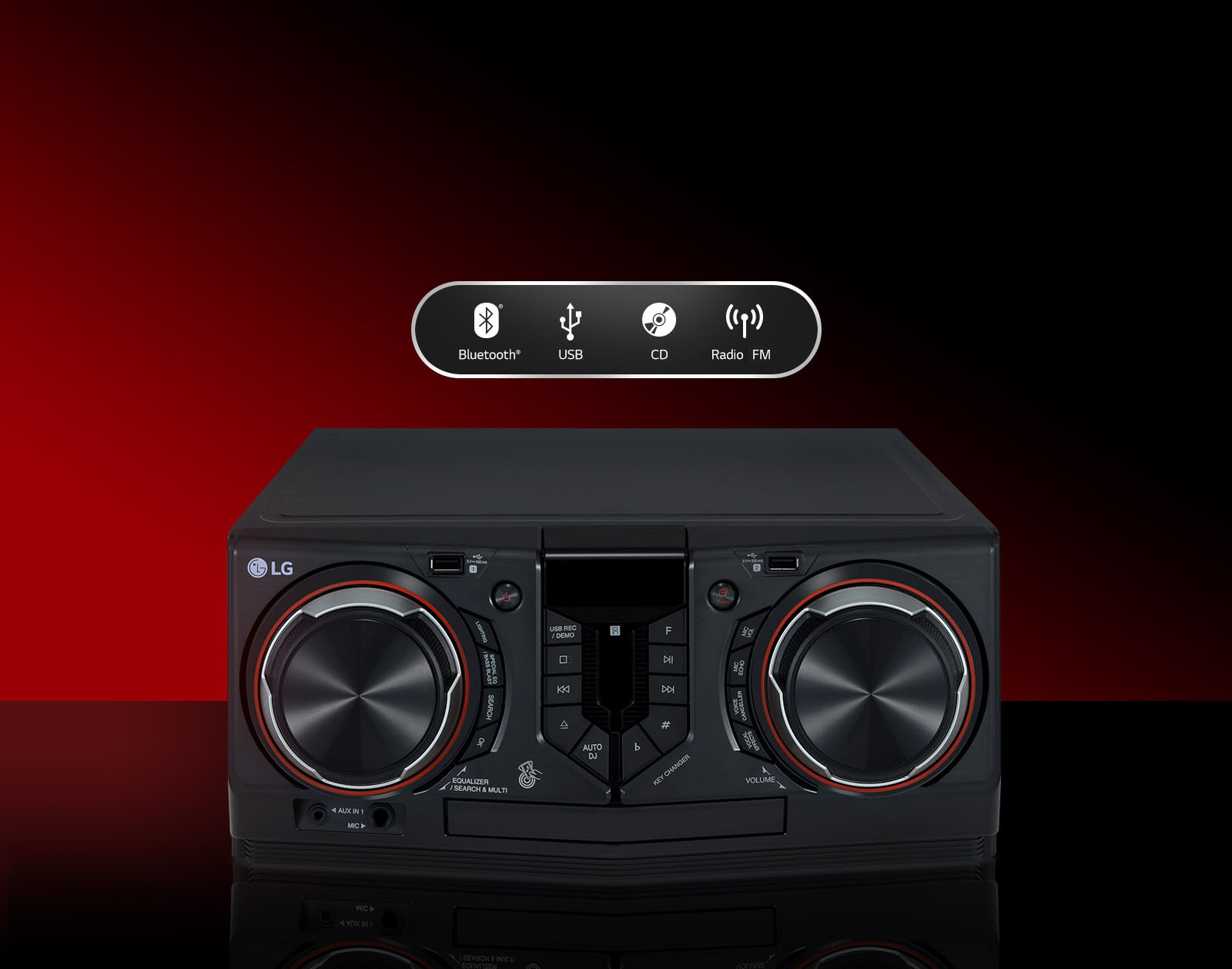 Equipo de sonido LG XBOOM CL87 2350W - Chancafe Q